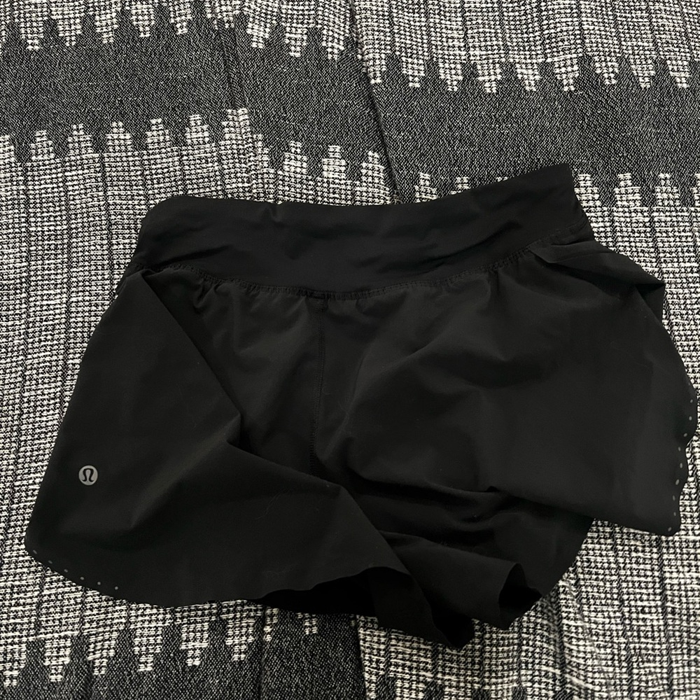 Lululemon Black Workout Shorts
